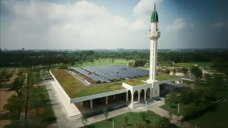 eco friendly mosque