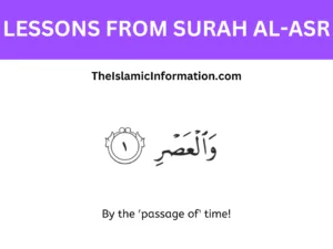 LESSONS FROM SURAH Al asr