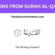 LESSONS FROM SURAH Al qariah