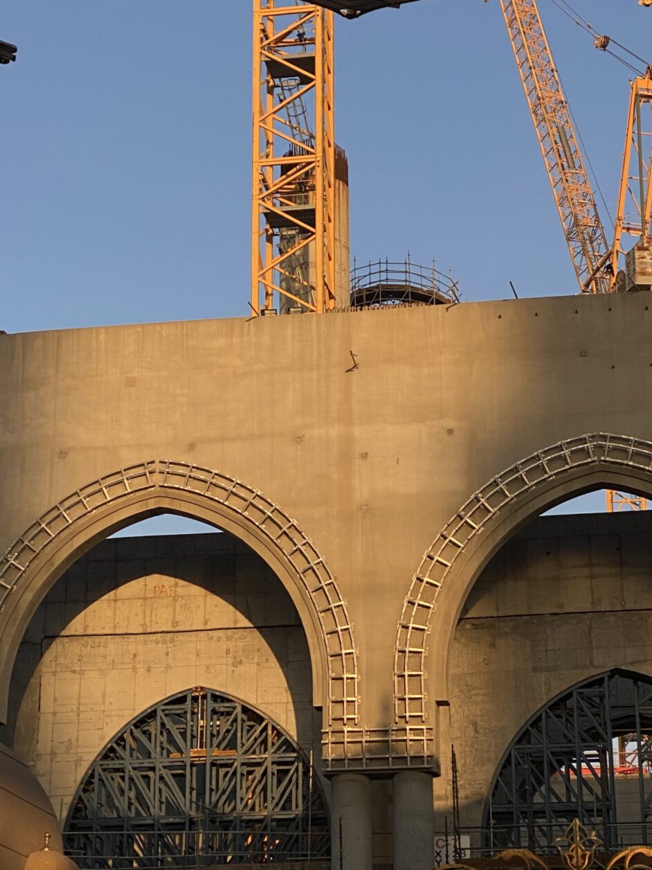 Scaffolding Removed Prophet Mosque Expansion 2