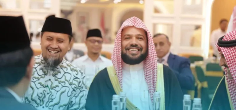 Sheikh Ahmad Hudhaify in Indonesia