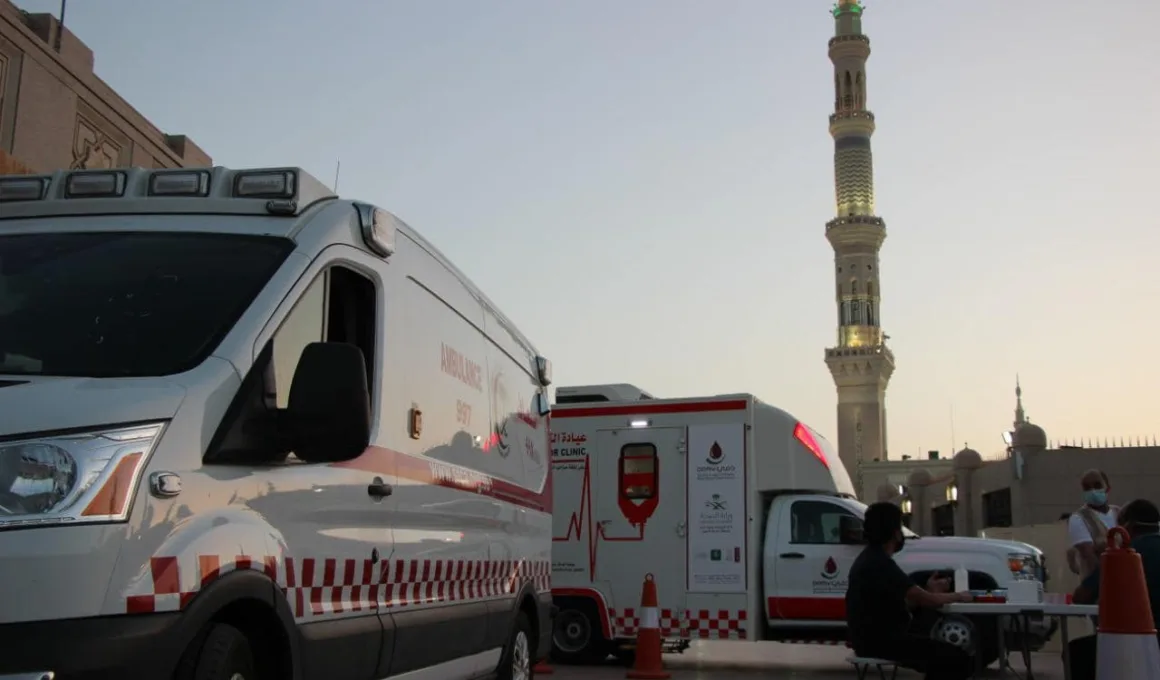 ambulance in masjid an nabawi