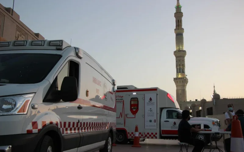 ambulance in masjid an nabawi