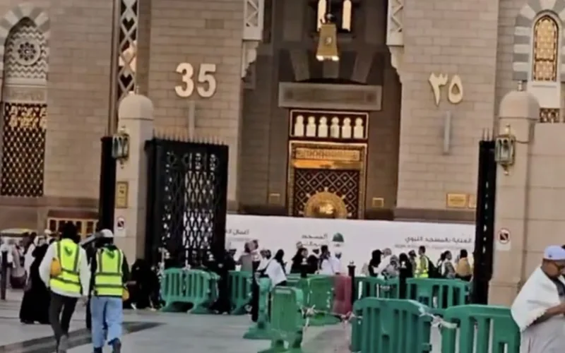 gate 35 prophet's mosque