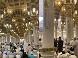 inner masjid an nabawi courtyard opens 2024