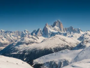 mountains, snow, white, nature