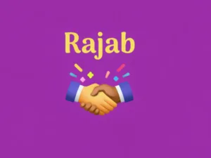 rajab month important dates