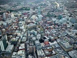 An Aerial Shot of the City of Manchester