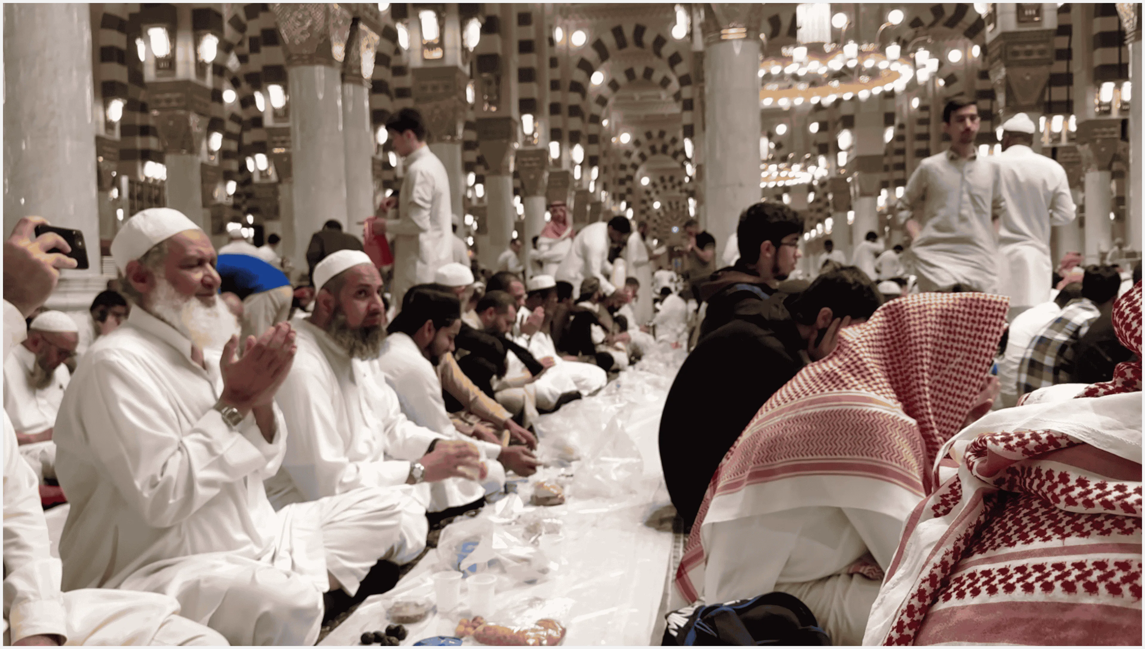 Permits Open for Iftar Arrangements at Masjid An-Nabawi for Ramadan 2025