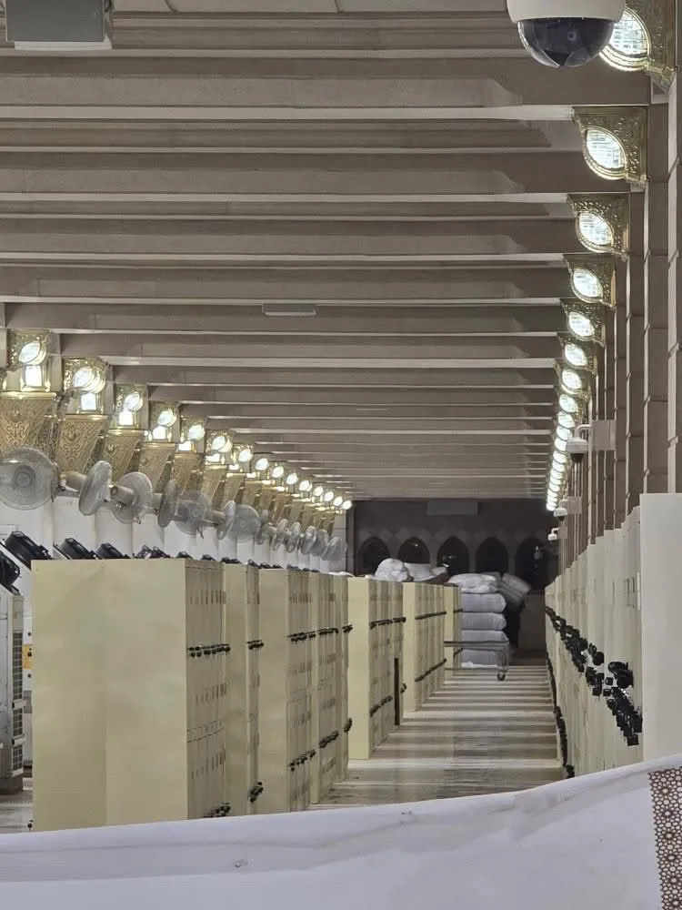 Special Itikaf 2025 Space Allocated at Masjid an-Nabawi with Unique Roof Design 8 2 itikaaf place ramadan 2025