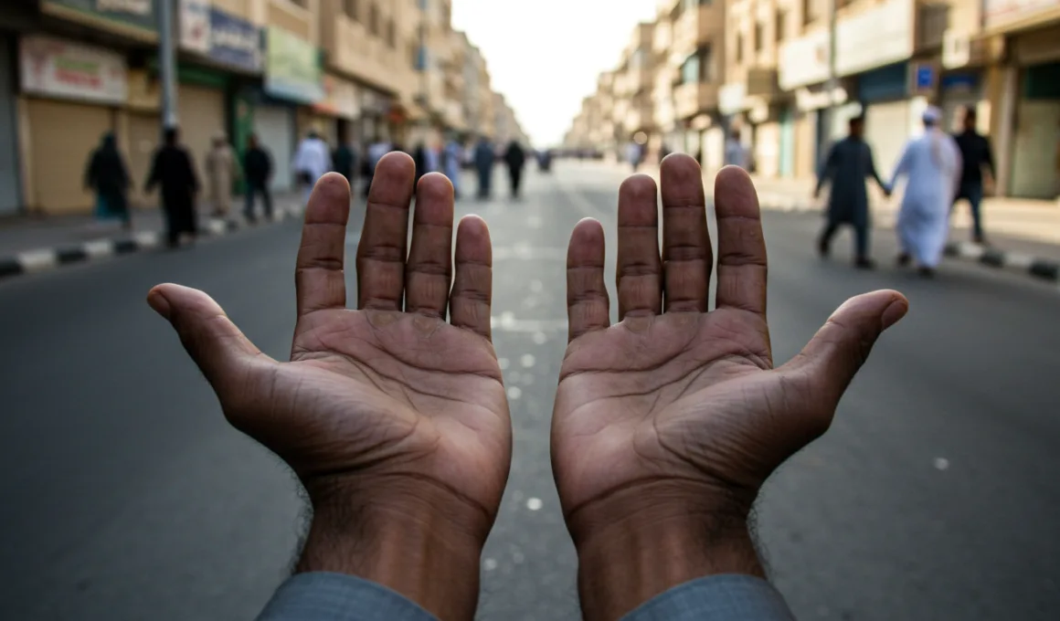 begging in saudi arabia streets