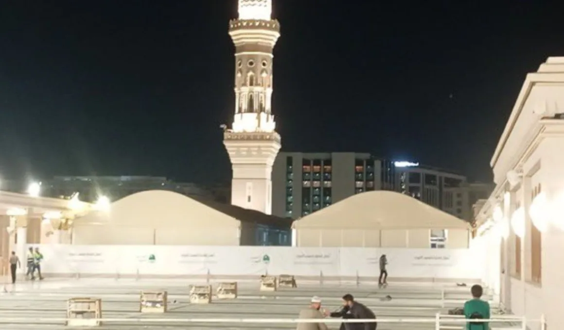 itikaaf 2025 place at masjid an nabawi