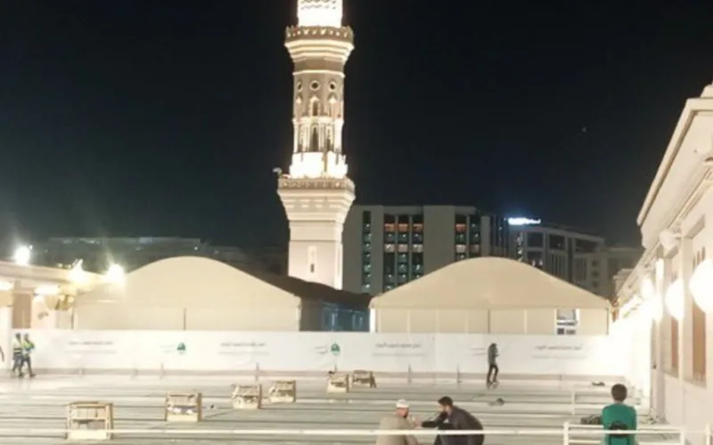 itikaaf 2025 place at masjid an nabawi