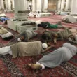 sleeping inside masjid an nabawi