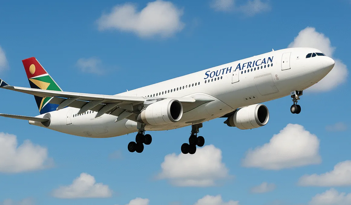 South African Airways Airplane
