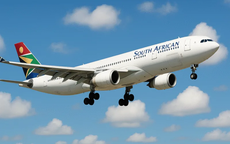 South African Airways Airplane