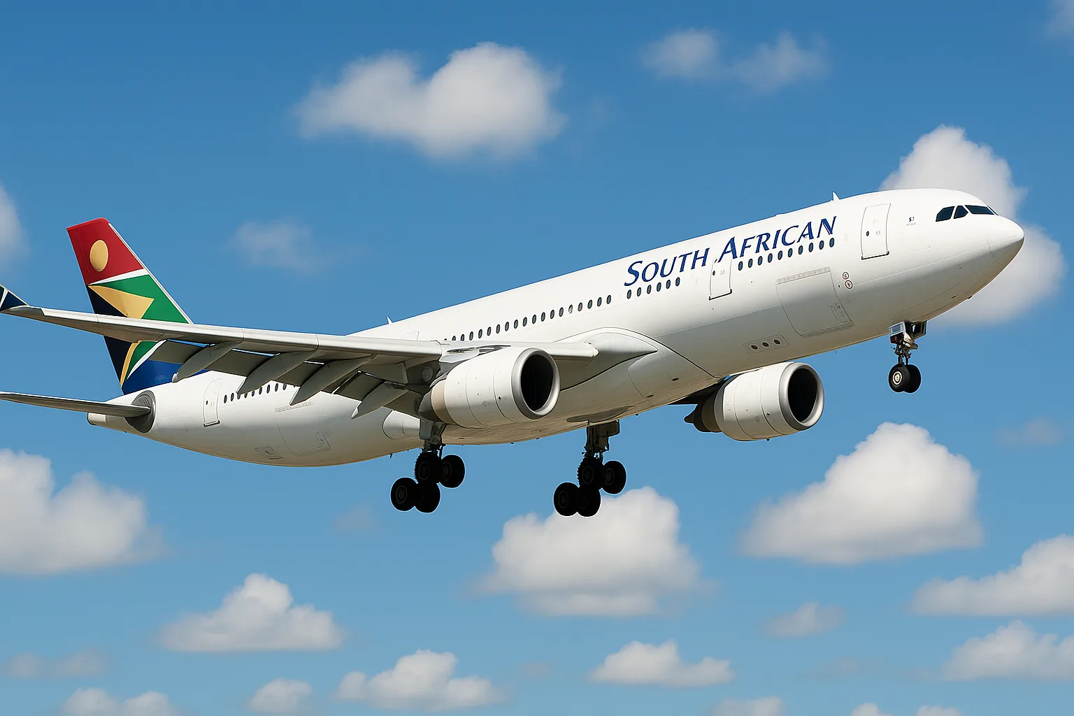 South African Airways Airplane