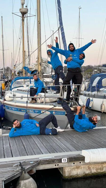 5 British Pilgrims Sail From London to Makkah To Perform Hajj 2025 on 7,400 km Sea Journey 8 British Sailors Hajj 2025 4