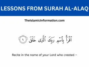 LESSONS FROM Surah Al Alaq