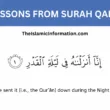 LESSONS FROM Surah qadr
