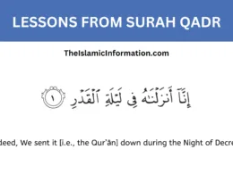 LESSONS FROM Surah qadr