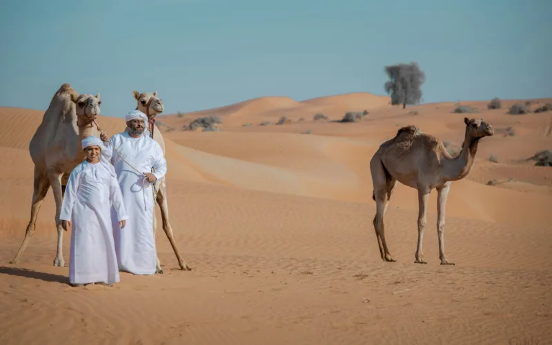 arabs with camels