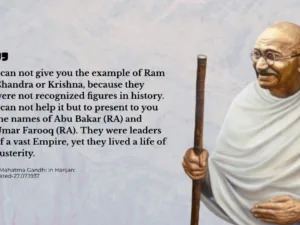 gandhi umar and abu bakar