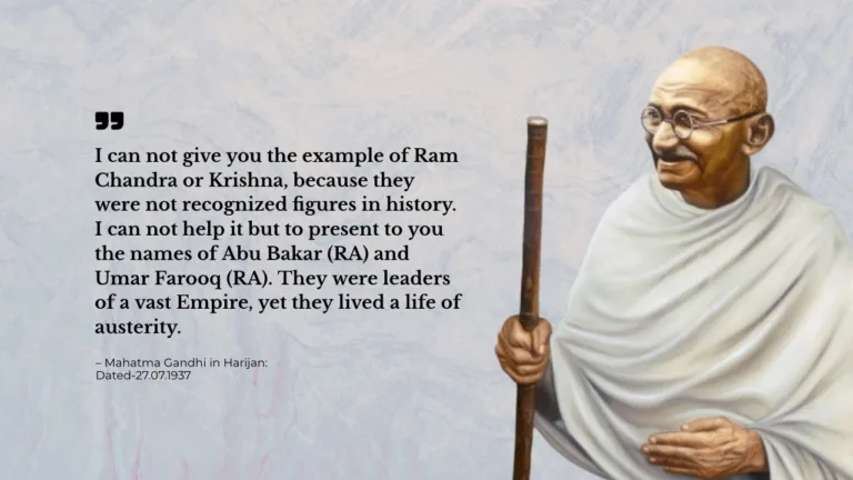 gandhi umar and abu bakar