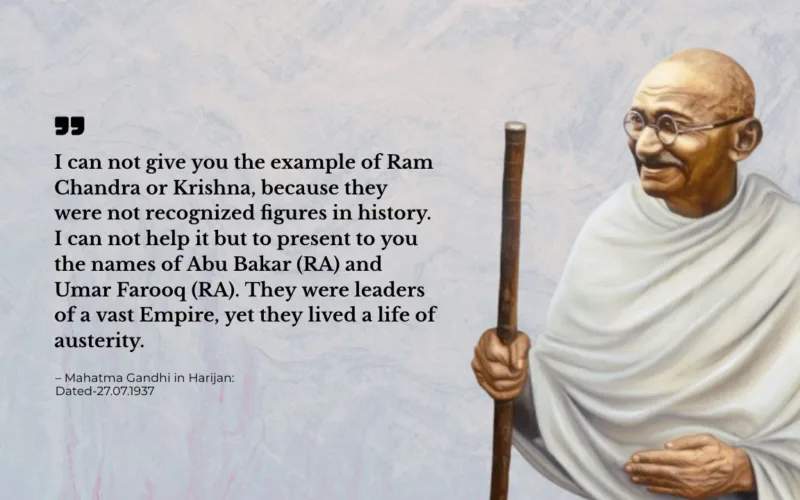 gandhi umar and abu bakar