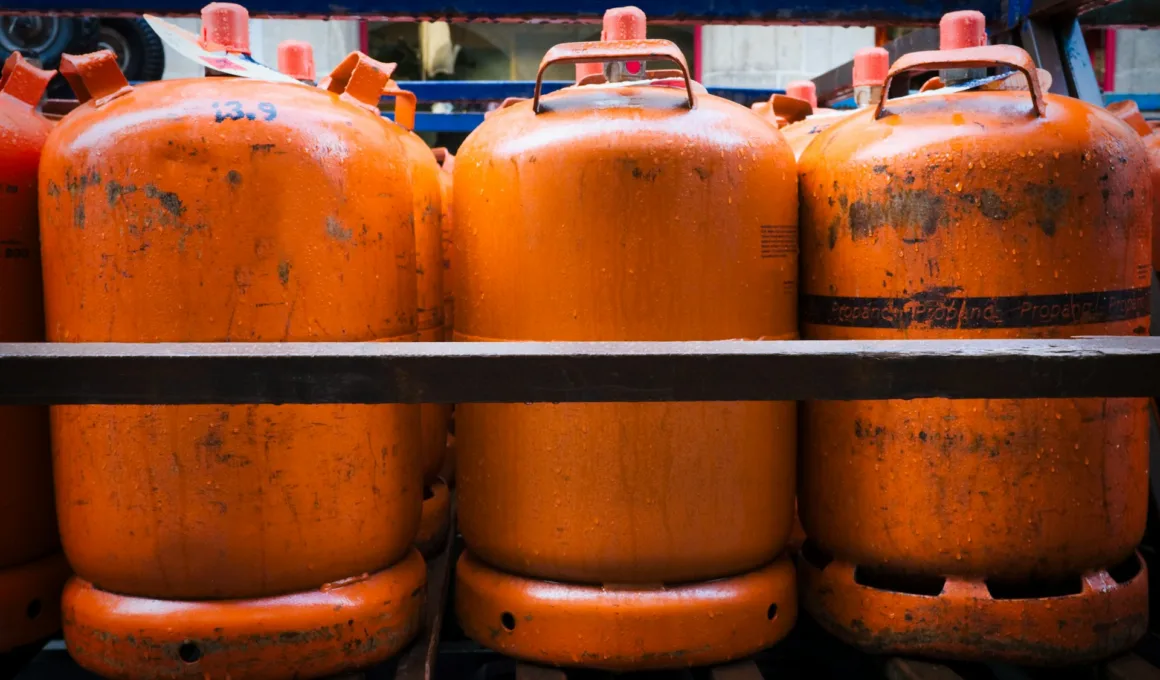 gas cylinders