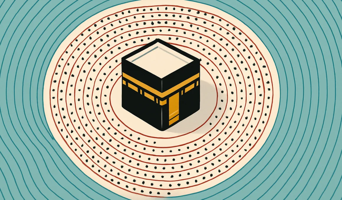 kaaba illustration ai