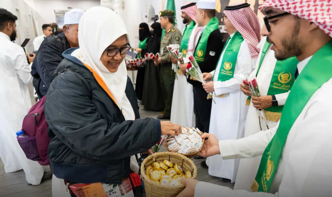 malaysian pilgrims arriving in saudi arabia for hajj 2025