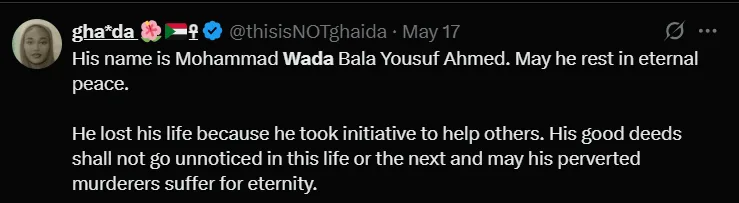 Sudanese Muslim Student Killed in India While Defending Female Friends from Harassment 6 mohammad wada bala