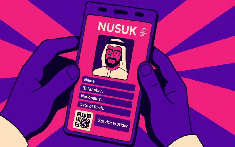 nusuk hajj id card