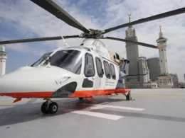 saudi red cresent helicopter