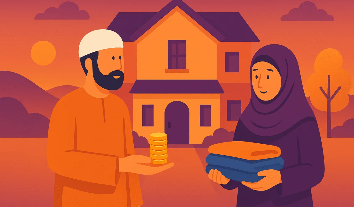 Wife Entitled to Separate Accommodation, Clothing, and Full Mahr
