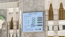 crowd screens masjid al haram 2