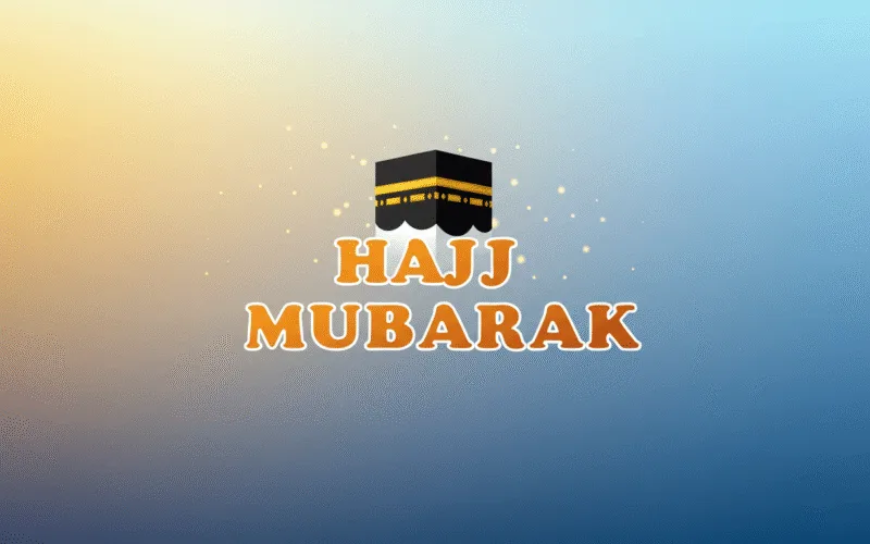 hajj mubarak mabrouk wishes