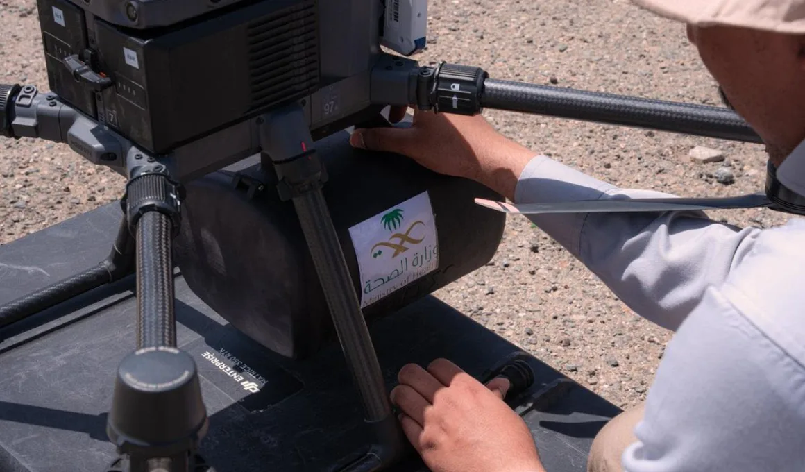 medicine drones hajj 2025 picture 2