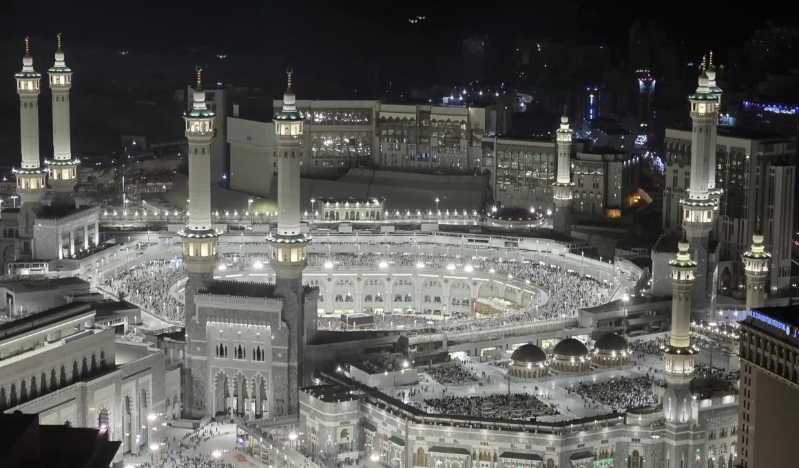 view of Masjid Al Haram from Sky Mussalah 2025