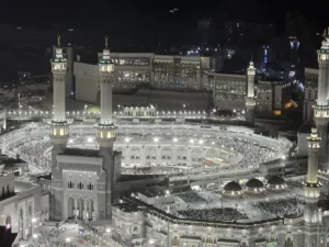 view of Masjid Al Haram from Sky Mussalah 2025