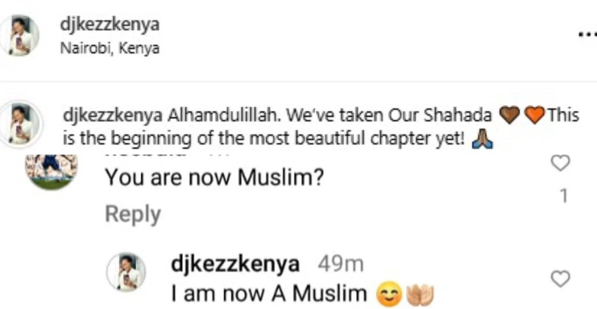 Kenyan Gospel Artist Kezzy Kenya Embraces Islam 6 FotoJet 18 1 2048x1060