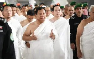 President of the Republic of Indonesia Prabowo Subianto performed Umrah July 2025