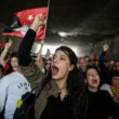 Turkish citizen protesting against the blasphemous cartoon 2025