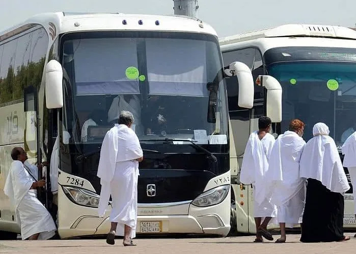 egypt hajj bus trip