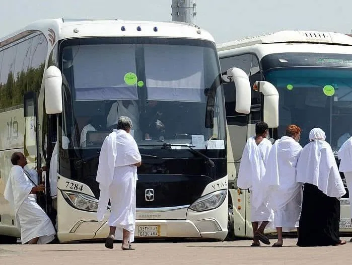 egypt hajj bus trip