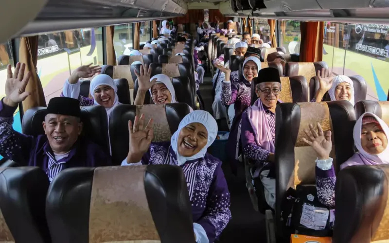 indonesian hajj pilgrims