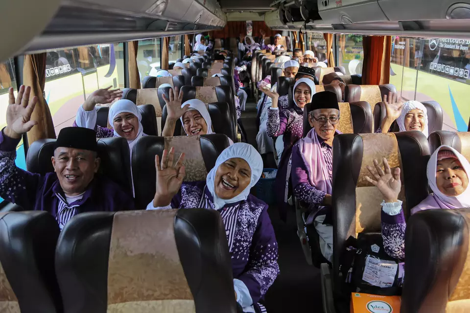 indonesian hajj pilgrims