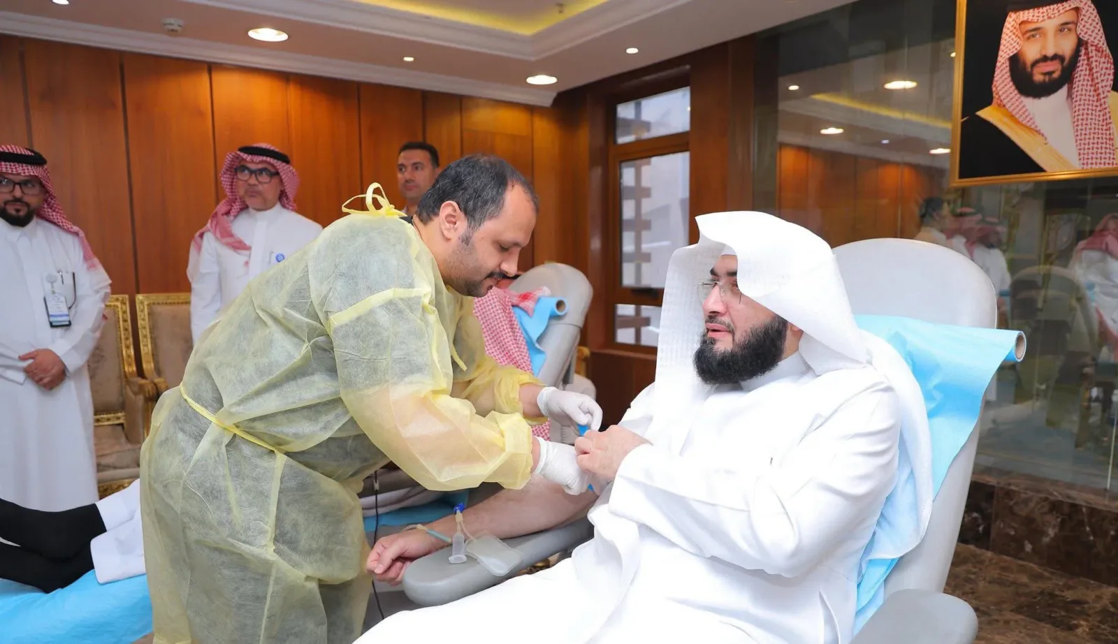 Bandar Baleelah Donating Blood 2025