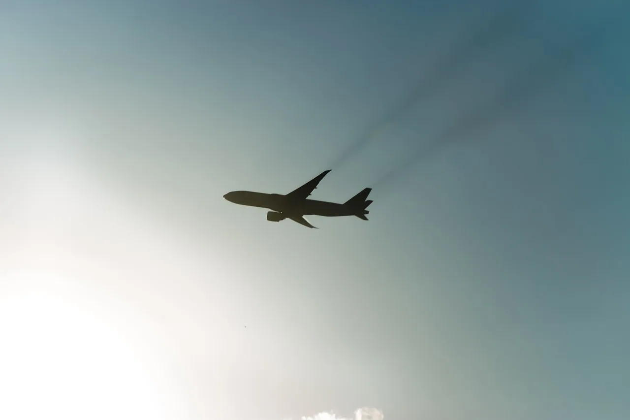 Plane in sky
